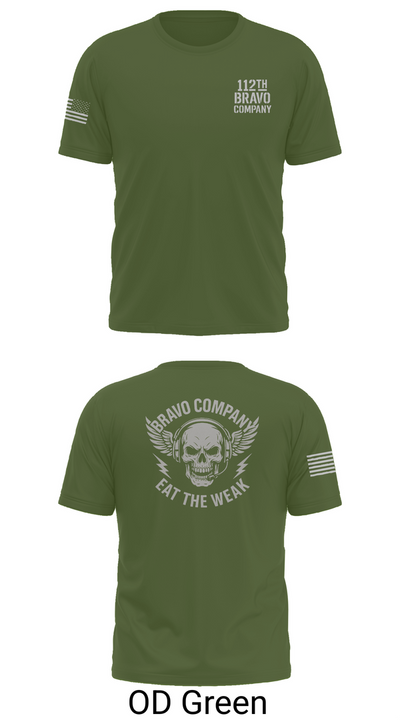 112th Signal Battalion B CO 38281413 Short Sleeve Performance Shirt - 56