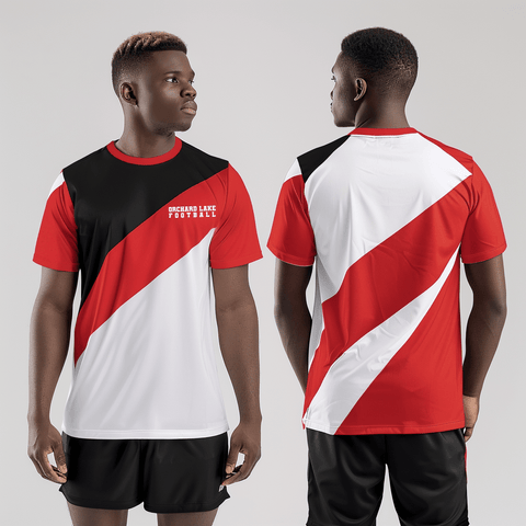 Short Sleeve Performance Shirt, Orchard Lake St Mary’s, Football, Teamtime, Team time, sublimation, custom sports apparel, team uniforms, spirit wear, spiritwear, sports uniforms, custom shirts, team store, custom team store, fundraiser sports, apparel fundraiser