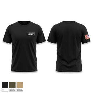 Old School Cotton Feel Shirt, Fleming County Sheriff, Police, Teamtime, Team time, sublimation, custom sports apparel, team uniforms, spirit wear, spiritwear, sports uniforms, custom shirts, team store, custom team store, fundraiser sports, apparel fundraiser