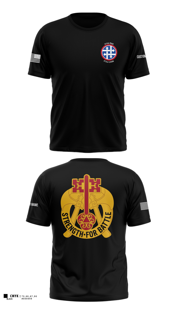 Short Sleeve Performance Shirt, 373rd CSSB, Army, Teamtime, Team time, sublimation, custom sports apparel, team uniforms, spirit wear, spiritwear, sports uniforms, custom shirts, team store, custom team store, fundraiser sports, apparel fundraiser