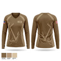SCC2 Women's Long Sleeve V-neck Shirt - 1