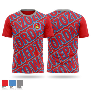 Short Sleeve Performance Shirt, Warriors, Softball, Teamtime, Team time, sublimation, custom sports apparel, team uniforms, spirit wear, spiritwear, sports uniforms, custom shirts, team store, custom team store, fundraiser sports, apparel fundraiser