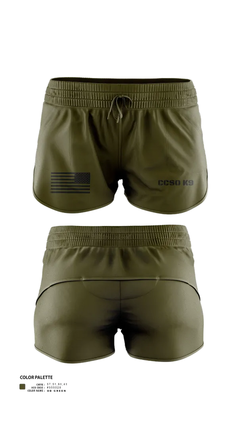 Womens Shorts, Chisago County K9 Unit, , Teamtime, Team time, sublimation, custom sports apparel, team uniforms, spirit wear, spiritwear, sports uniforms, custom shirts, team store, custom team store, fundraiser sports, apparel fundraiser