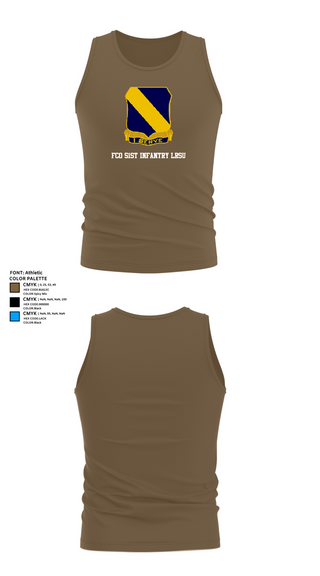 Tank Top, Fco 51st infantry LRSU, , Teamtime, Team time, sublimation, custom sports apparel, team uniforms, spirit wear, spiritwear, sports uniforms, custom shirts, team store, custom team store, fundraiser sports, apparel fundraiser