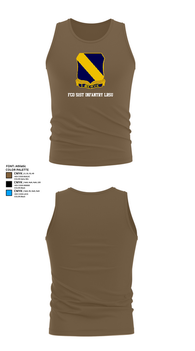 Fco 51st infantry LRSU 81538423 Tank Top - 19