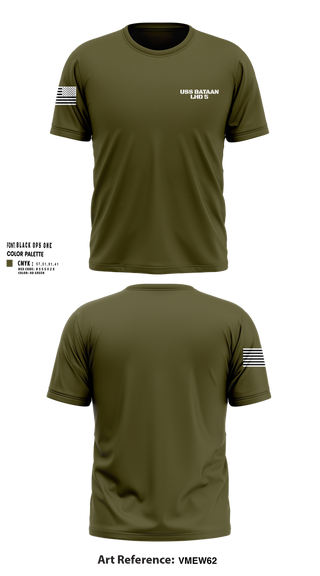 Short Sleeve Performance Shirt, USS BATAAN LHD 5, , Teamtime, Team time, sublimation, custom sports apparel, team uniforms, spirit wear, spiritwear, sports uniforms, custom shirts, team store, custom team store, fundraiser sports, apparel fundraiser