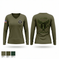 HC-SOG 62474551 Women's Long Sleeve V-neck Shirt - 1