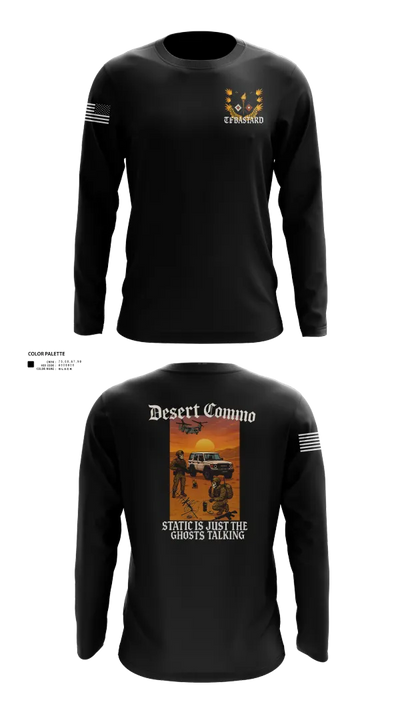 Task Force Bataan 77589925 Long Sleeve Performance Shirt 110
