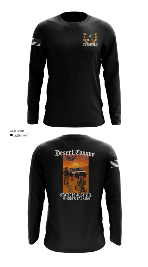 Long Sleeve Performance Shirt, Task Force Bataan, , Teamtime, Team time, sublimation, custom sports apparel, team uniforms, spirit wear, spiritwear, sports uniforms, custom shirts, team store, custom team store, fundraiser sports, apparel fundraiser