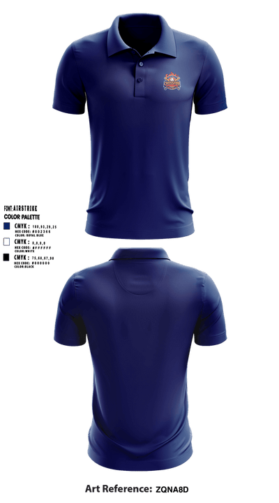 Crossfire 12u Short Sleeve Performance Polo - 2