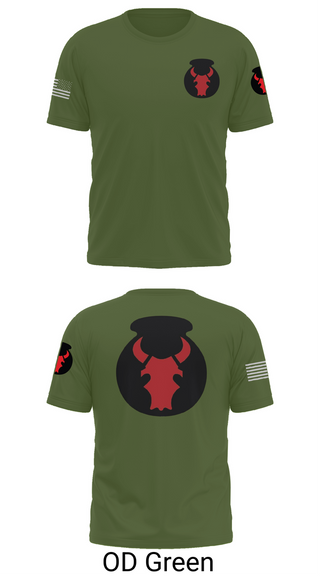 Old School Cotton Feel Shirt, 2nd Brigade Combat Team, 34th Infantry Division, , Teamtime, Team time, sublimation, custom sports apparel, team uniforms, spirit wear, spiritwear, sports uniforms, custom shirts, team store, custom team store, fundraiser sports, apparel fundraiser