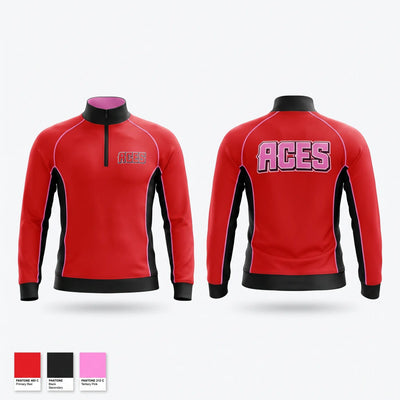 Ky Aces Quarter Zip Jacket - 1
