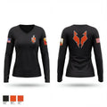 56th Signal Battalion 15358716 Women's Long Sleeve V-neck Shirt - 1