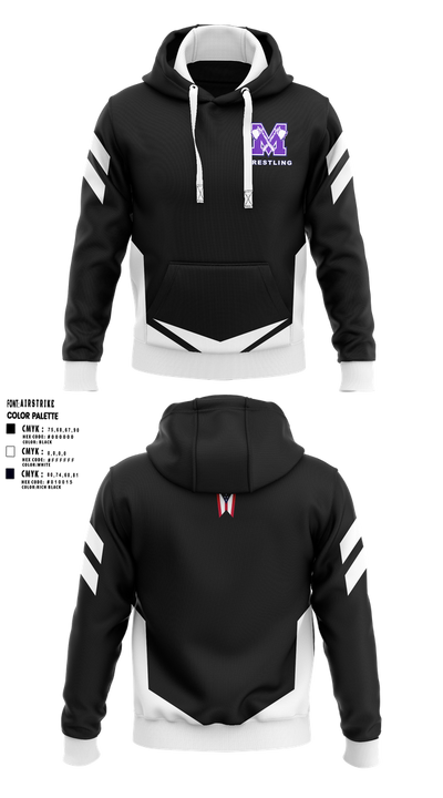 Mount Gilead High School Wrestling 55730415 Hoodie - 43