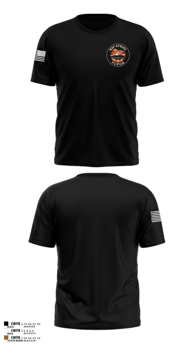 NAF ATSUGI FCPOA 70401455 Short Sleeve Performance Shirt - 7