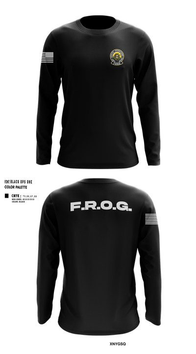 Fire Rescue Operations Group 65022293 Long Sleeve Performance Shirt 106
