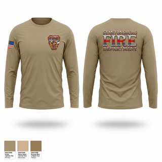 Long Sleeve Performance Shirt, Stantonsburg-Moyton East Side Misfits, Fire Department, Teamtime, Team time, sublimation, custom sports apparel, team uniforms, spirit wear, spiritwear, sports uniforms, custom shirts, team store, custom team store, fundraiser sports, apparel fundraiser
