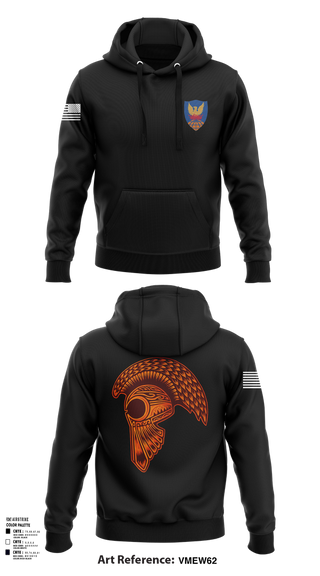 Hoodie, HHC, 311th (T)SC, , Teamtime, Team time, sublimation, custom sports apparel, team uniforms, spirit wear, spiritwear, sports uniforms, custom shirts, team store, custom team store, fundraiser sports, apparel fundraiser