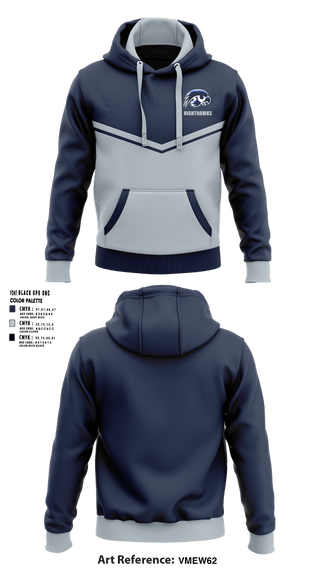 Hoodie, Nighthawks, Cheer, Teamtime, Team time, sublimation, custom sports apparel, team uniforms, spirit wear, spiritwear, sports uniforms, custom shirts, team store, custom team store, fundraiser sports, apparel fundraiser