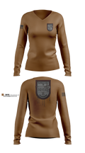 TrspHubschrRgt 10 53947842 Women's Long Sleeve V-neck Shirt - 100