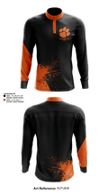 Beverly High School Tennis 42546439 Quarter Zip Jacket - 1