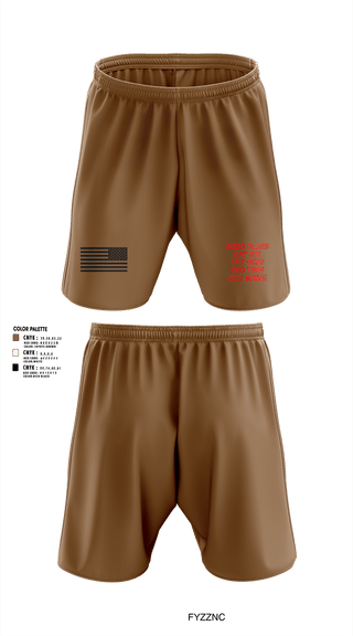 Athletic Shorts With Pockets, CAT 611, Army, Teamtime, Team time, sublimation, custom sports apparel, team uniforms, spirit wear, spiritwear, sports uniforms, custom shirts, team store, custom team store, fundraiser sports, apparel fundraiser