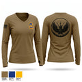 Bravo 1-7 Women's Long Sleeve V-neck Shirt - 1