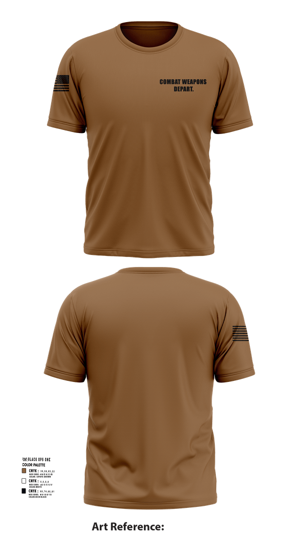 Short Sleeve Performance Shirt, Combat Weapons Depart., , Teamtime, Team time, sublimation, custom sports apparel, team uniforms, spirit wear, spiritwear, sports uniforms, custom shirts, team store, custom team store, fundraiser sports, apparel fundraiser