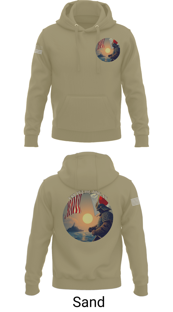 Hoodie, Uss Preble DDG 88, , Teamtime, Team time, sublimation, custom sports apparel, team uniforms, spirit wear, spiritwear, sports uniforms, custom shirts, team store, custom team store, fundraiser sports, apparel fundraiser