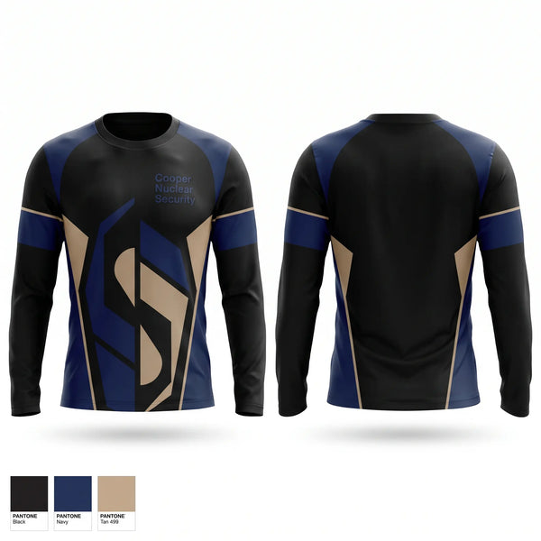 Long Sleeve Performance Shirt, Cooper Nuclear Security, , Teamtime, Team time, sublimation, custom sports apparel, team uniforms, spirit wear, spiritwear, sports uniforms, custom shirts, team store, custom team store, fundraiser sports, apparel fundraiser