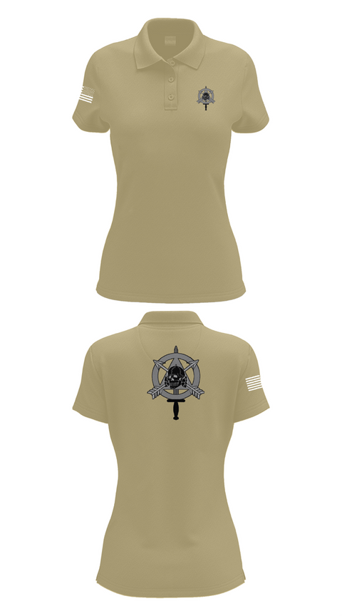 Womens Short Sleeve Performance Polo, ODB 740, Army, Teamtime, Team time, sublimation, custom sports apparel, team uniforms, spirit wear, spiritwear, sports uniforms, custom shirts, team store, custom team store, fundraiser sports, apparel fundraiser