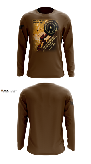 Long Sleeve Performance Shirt, D/2-43, Army, Teamtime, Team time, sublimation, custom sports apparel, team uniforms, spirit wear, spiritwear, sports uniforms, custom shirts, team store, custom team store, fundraiser sports, apparel fundraiser