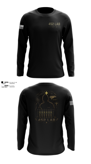 Long Sleeve Performance Shirt, 452 MED DET, Army, Teamtime, Team time, sublimation, custom sports apparel, team uniforms, spirit wear, spiritwear, sports uniforms, custom shirts, team store, custom team store, fundraiser sports, apparel fundraiser