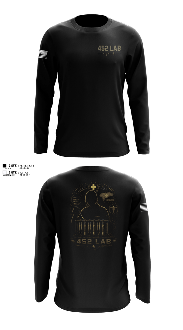Long Sleeve Performance Shirt, 452 MED DET, Army, Teamtime, Team time, sublimation, custom sports apparel, team uniforms, spirit wear, spiritwear, sports uniforms, custom shirts, team store, custom team store, fundraiser sports, apparel fundraiser