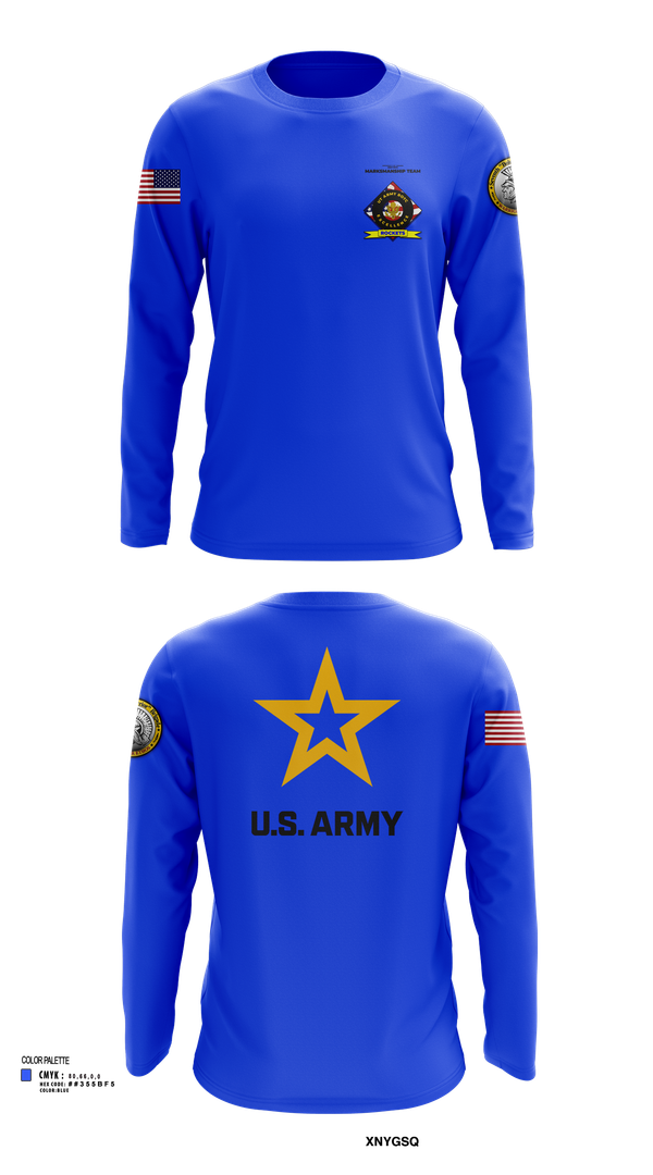Long Sleeve Performance Shirt, University of Toledo Army Marksmanship Unit, Army, Teamtime, Team time, sublimation, custom sports apparel, team uniforms, spirit wear, spiritwear, sports uniforms, custom shirts, team store, custom team store, fundraiser sports, apparel fundraiser