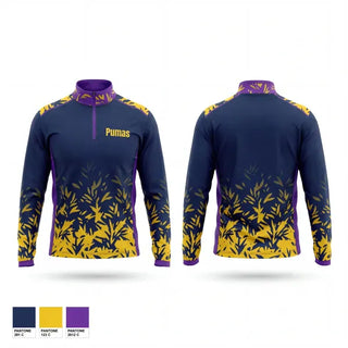 Quarter Zip Jacket, Pumas, Baseball, Teamtime, Team time, sublimation, custom sports apparel, team uniforms, spirit wear, spiritwear, sports uniforms, custom shirts, team store, custom team store, fundraiser sports, apparel fundraiser