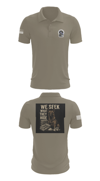 Short Sleeve Performance Polo, Narcotics K9, , Teamtime, Team time, sublimation, custom sports apparel, team uniforms, spirit wear, spiritwear, sports uniforms, custom shirts, team store, custom team store, fundraiser sports, apparel fundraiser