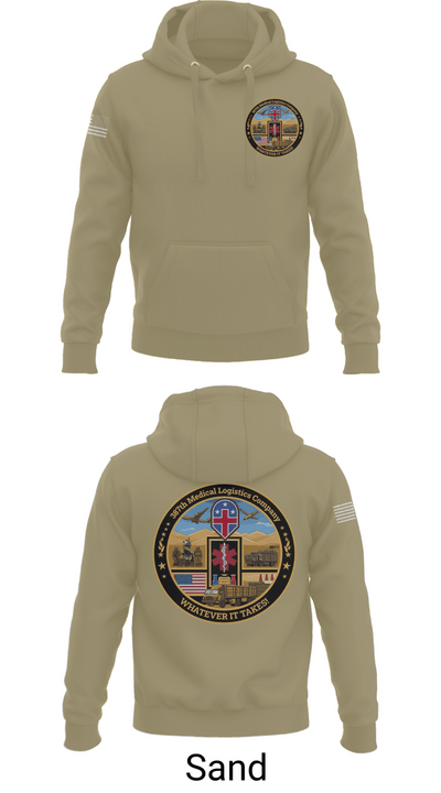 387th Medical Logistics Company 26711800 Hoodie - 98
