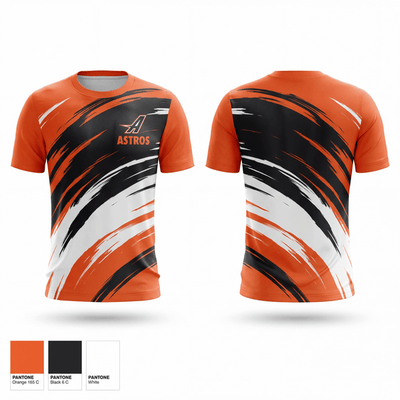 Astros 63112828 Short Sleeve Performance Shirt - 1