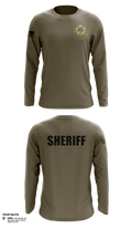 Bayfield County Sheriff Long Sleeve Performance Shirt - 1