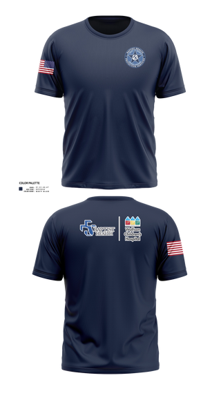 Short Sleeve Performance Shirt, Baptist Health Protective Services, Police, Teamtime, Team time, sublimation, custom sports apparel, team uniforms, spirit wear, spiritwear, sports uniforms, custom shirts, team store, custom team store, fundraiser sports, apparel fundraiser