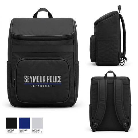 Gear Bag, Seymour Police Department, Police, Teamtime, Team time, sublimation, custom sports apparel, team uniforms, spirit wear, spiritwear, sports uniforms, custom shirts, team store, custom team store, fundraiser sports, apparel fundraiser