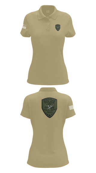 Womens Short Sleeve Performance Polo, Pikeville Police SRT, , Teamtime, Team time, sublimation, custom sports apparel, team uniforms, spirit wear, spiritwear, sports uniforms, custom shirts, team store, custom team store, fundraiser sports, apparel fundraiser