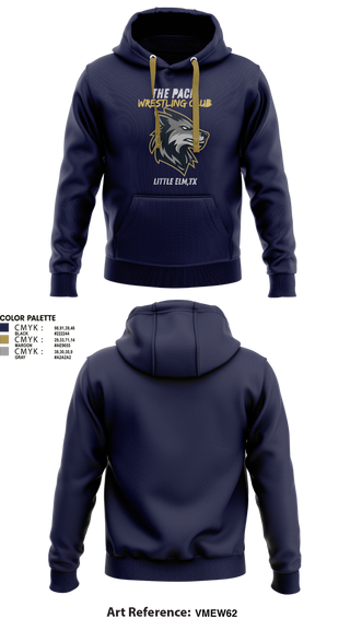 Hoodie, The Pack Wrestling Club, Wrestling, Teamtime, Team time, sublimation, custom sports apparel, team uniforms, spirit wear, spiritwear, sports uniforms, custom shirts, team store, custom team store, fundraiser sports, apparel fundraiser