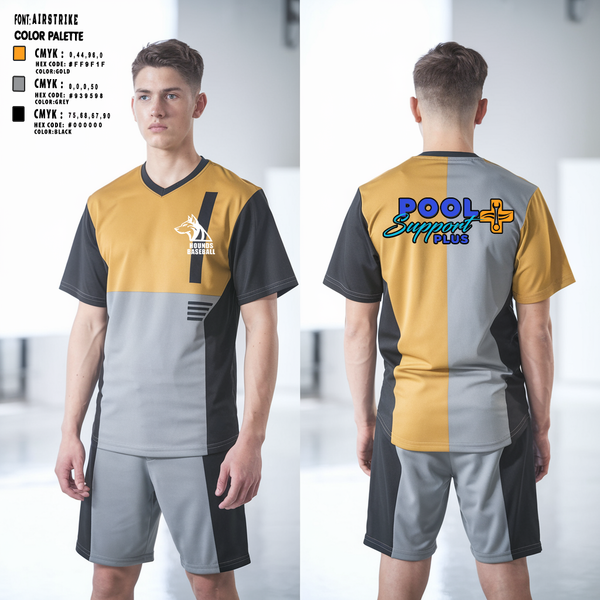 Short Sleeve Performance Shirt, Hounds, Baseball, Teamtime, Team time, sublimation, custom sports apparel, team uniforms, spirit wear, spiritwear, sports uniforms, custom shirts, team store, custom team store, fundraiser sports, apparel fundraiser
