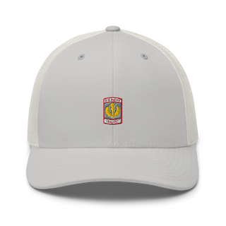Lewis County Lions 17232794 Retro Trucker Hat | Yupoong 6606