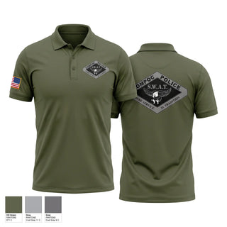 Short Sleeve Performance Polo, SWAT, Police, Teamtime, Team time, sublimation, custom sports apparel, team uniforms, spirit wear, spiritwear, sports uniforms, custom shirts, team store, custom team store, fundraiser sports, apparel fundraiser