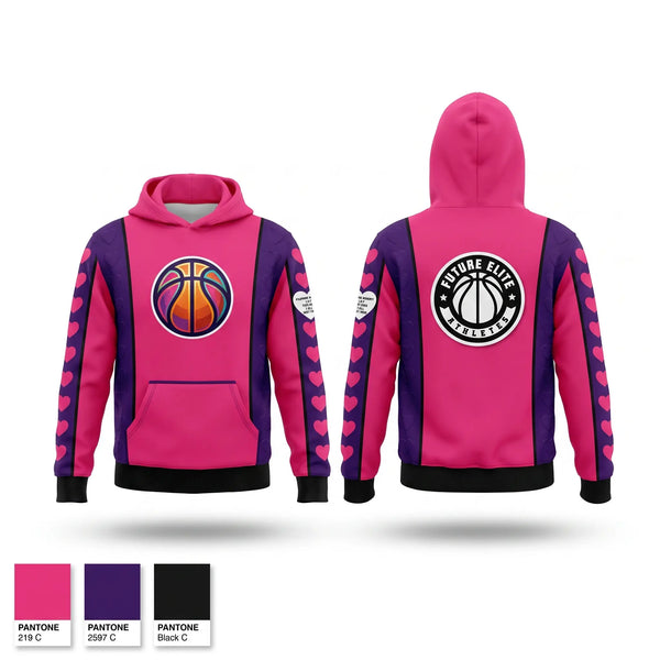 Hoodie, FUTURE ELITE, Men's Basketball, Teamtime, Team time, sublimation, custom sports apparel, team uniforms, spirit wear, spiritwear, sports uniforms, custom shirts, team store, custom team store, fundraiser sports, apparel fundraiser