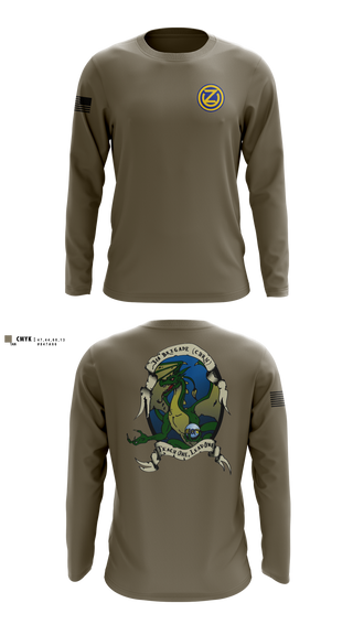 Long Sleeve Performance Shirt, 4-108th DET 1, Army, Teamtime, Team time, sublimation, custom sports apparel, team uniforms, spirit wear, spiritwear, sports uniforms, custom shirts, team store, custom team store, fundraiser sports, apparel fundraiser