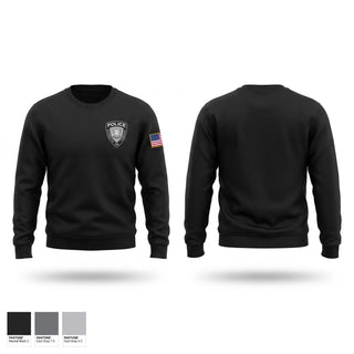 Crew Neck Sweatshirt, Readington Police Department, Police, Teamtime, Team time, sublimation, custom sports apparel, team uniforms, spirit wear, spiritwear, sports uniforms, custom shirts, team store, custom team store, fundraiser sports, apparel fundraiser
